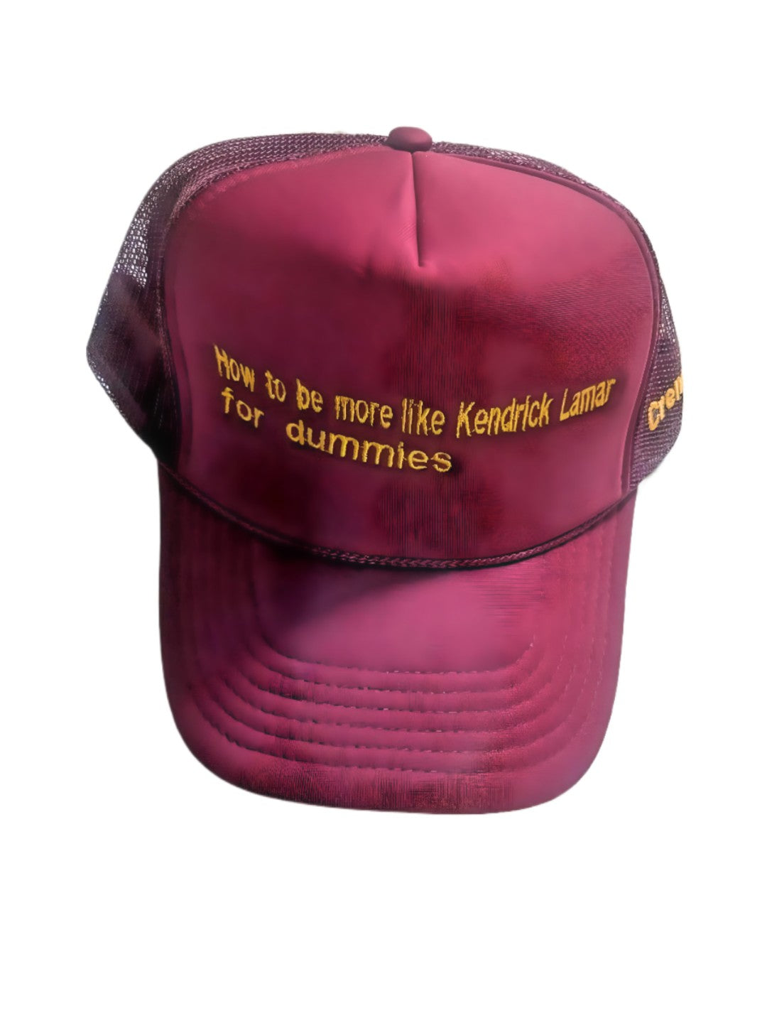 How to be more like Kendrick Lamar for dummies unisex trucker hat